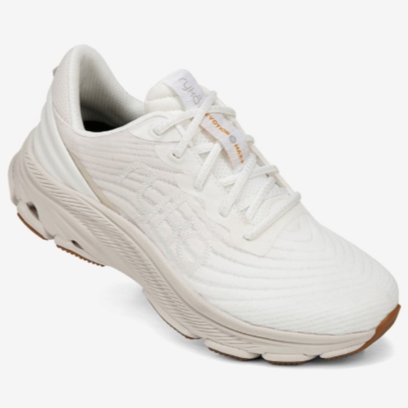 Ryka Made For WomenDevotion X Max Plus RS In White Alyssum Fabric (WIDE) - Picture 1 of 8